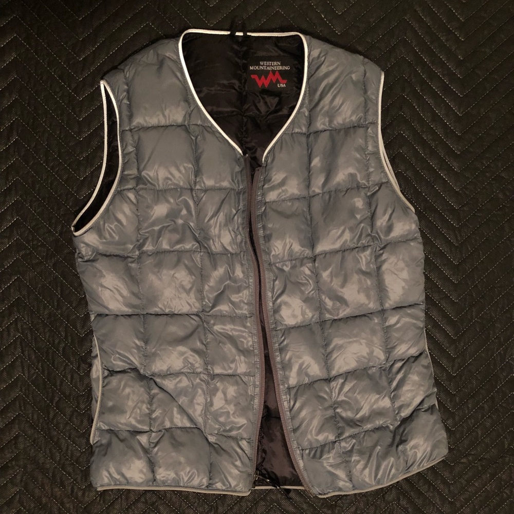 Women’s western mountaineering down vest